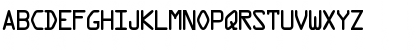 Download OCR1SSK Regular Font Uppercase Preview