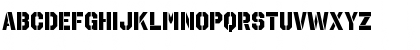 Download Octin Stencil Heavy Font Uppercase Preview