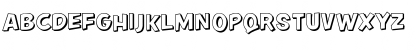 Download OdessaShadow Regular Font Uppercase Preview