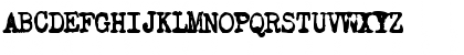 Download Old Typewriter Normal Font Uppercase Preview