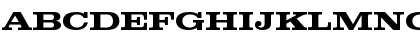 Download ClarendonTBolExp Regular Font Uppercase Preview