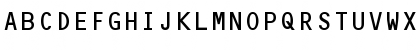 Download OpticalB Normal Font Uppercase Preview