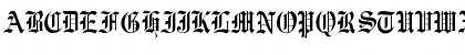 Download OPTIEngraversOldEnglish Medium Font Uppercase Preview