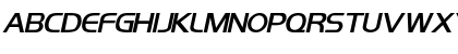 Download Orbit Bold Italc Font Uppercase Preview