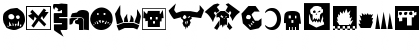 Download Ork_Clan_Glyphs Bold Font Uppercase Preview