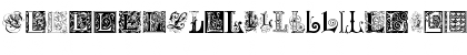 Download Ornamental Initials L Regular Font Uppercase Preview