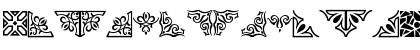 Download OrnamentTT Regular Font Uppercase Preview