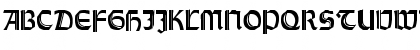Download Orotund Capitals Heavy Font Uppercase Preview