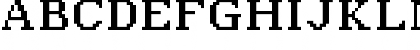 Download classic 10_66 Regular Font Uppercase Preview