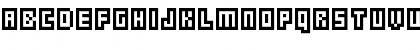 Download OutlinePixel Regular Font Uppercase Preview