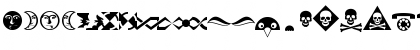 Download Ozdoby2 Regular Font Uppercase Preview