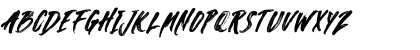 Download Against SVG Italic Italic Font Uppercase Preview