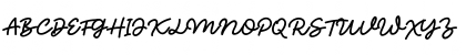 Download Brighter DEMO Regular Font Uppercase Preview