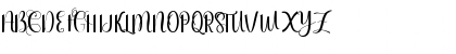 Download Anjaniya Regular Font Uppercase Preview
