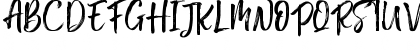 Download Antero Regular Font Uppercase Preview