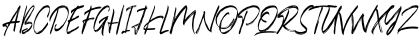 Download Anttariksa Regular Font Uppercase Preview