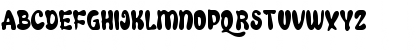 Download Aquaboy Regular Font Uppercase Preview