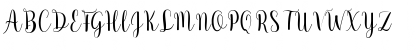 Download Arabela Regular Font Uppercase Preview