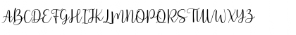 Download Arbhie Script Regular Font Uppercase Preview