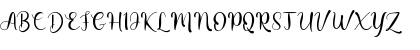 Download Arionna Regular Font Uppercase Preview