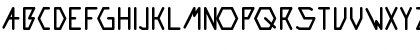 Download ARK DOTLINE Regular Font Uppercase Preview