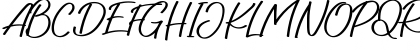 Download Arthens Free Regular Font Uppercase Preview