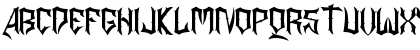 Download ASGORE Regular Font Uppercase Preview