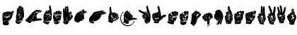 Download ASL Hands By Frank Regular Font Uppercase Preview