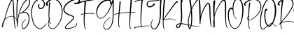 Download Asmiyati Regular Font Uppercase Preview