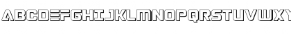 Download Astro Armada 3D Regular Font Uppercase Preview