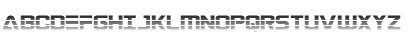 Download Astro Armada Gradient 2 Regular Font Uppercase Preview