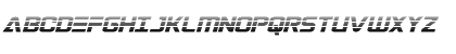 Download Astro Armada Gradient Italic Regular Font Uppercase Preview