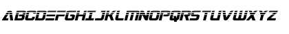 Download Astro Armada Halftone Italic Regular Font Uppercase Preview