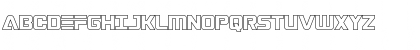 Download Astro Armada Outline Regular Font Uppercase Preview