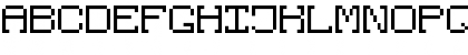 Download Atari Abandoned Regular Font Uppercase Preview