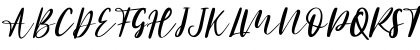 Download Athena - Personal Use Regular Font Uppercase Preview