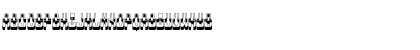 Download Athens Hollow Regular Font Uppercase Preview
