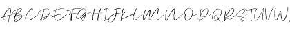 Download Atkinson Signature Regular Font Uppercase Preview