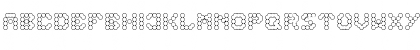 Download ATOMIC PLANET Regular Font Uppercase Preview