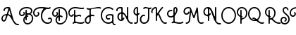 Download Atorge Free Regular Font Uppercase Preview