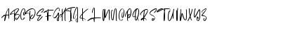 Download Attila Regular Font Uppercase Preview