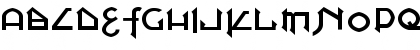 Download at tupats Regular Font Uppercase Preview