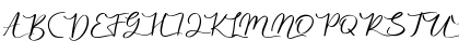 Download Aulores Regular Font Uppercase Preview