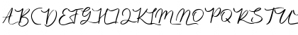 Download Aulores Regular Font Uppercase Preview