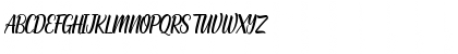 Download Auntie Regular Font Uppercase Preview