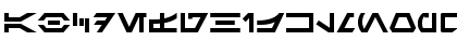 Download Aurebesh AF LegendsTech Font Uppercase Preview