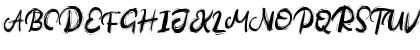 Download Autined FREE Regular Font Uppercase Preview