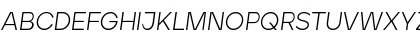 Download Aventa Personal Use Only Light Itallic Font Uppercase Preview