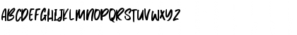 Download Avenus Type Regular Font Uppercase Preview