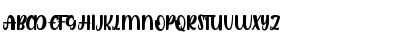 Download Azarita Regular FREE Regular Font Uppercase Preview